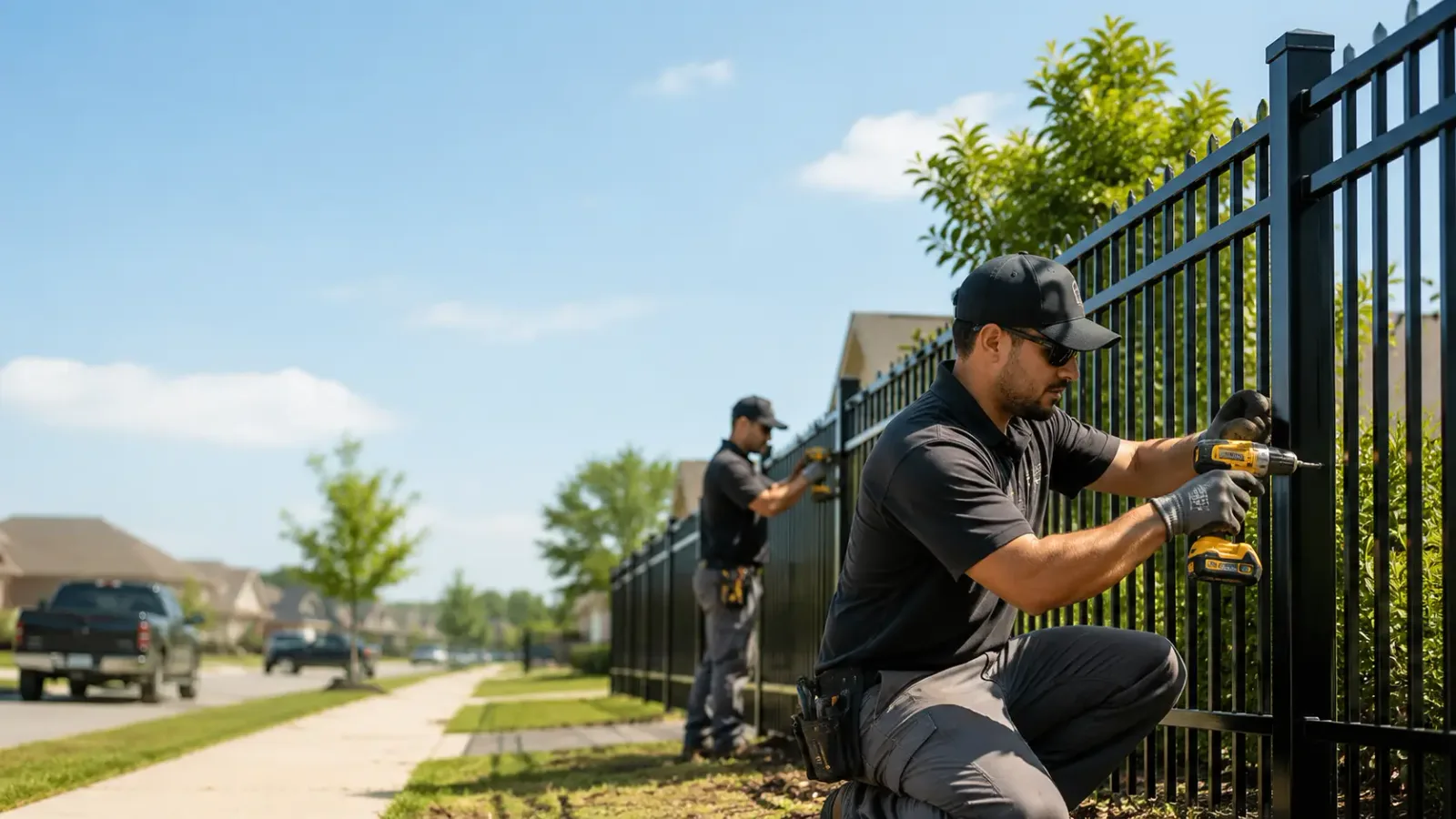 Metal Fence Installation in Warsaw, KY